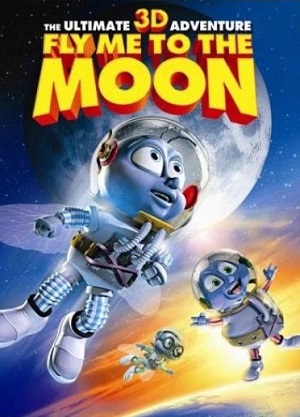 Постер к hd онлайн мультфильму: Мухнем на Луну 3D/Fly Me to the Moon 3D (2008)