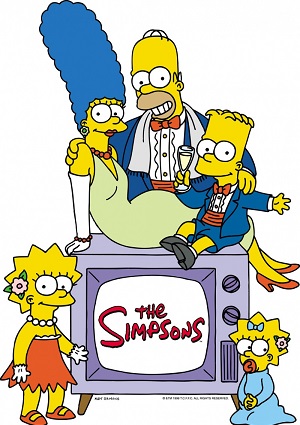 Постер к hd онлайн мультфильму: Симпсоны/The Simpsons (1989)
