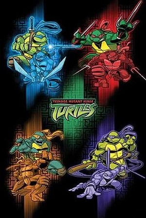 Постер к hd онлайн мультфильму: Черепашки мутанты ниндзя/Teenage Mutant Ninja Turtles (1987)