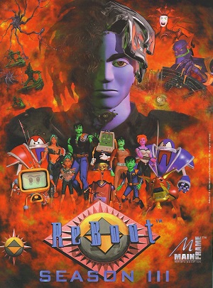 Постер к hd онлайн мультфильму: Повторная загрузка/ReBoot (1994)
