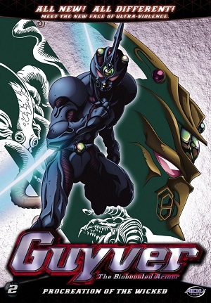 Постер к hd онлайн мультфильму: Гайвер: Био-ударное оружие/Kyôshoku sôkô Guyver (2005)