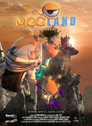 Постер к hd онлайн мультфильму: Большое космическое приключение/Misión en Mocland (2008)