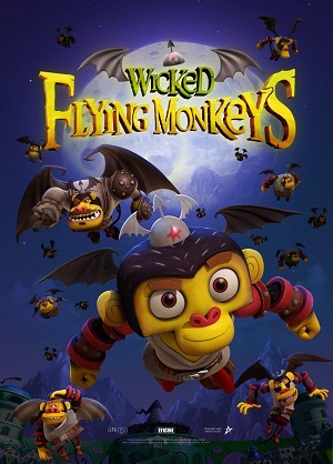 Постер к hd онлайн мультфильму: Оз: Нашествие летучих обезьян/Wicked Flying Monkeys (2015)