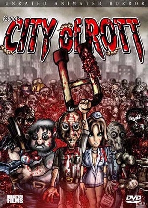 Постер к hd онлайн мультфильму: Мясорубка/City of Rott (2006)