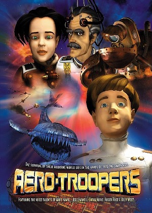 Постер к hd онлайн мультфильму: Небесные рейнджеры/Aero-Troopers: The Nemeclous Crusade (2003)