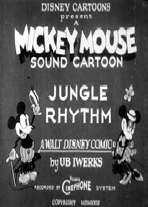 Постер к hd онлайн мультфильму: Микки Маус: Ритм джунглей/Jungle Rhythm (1929)