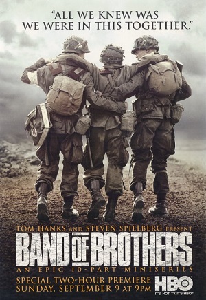 Постер к hd онлайн сериалу: Братья по оружию/Band of Brothers (2001)