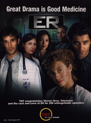 Постер к hd онлайн сериалу: Скорая помощь/ER (1994)