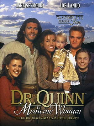 Постер к hd онлайн сериалу: Доктор Куин: Женщина-врач/Dr. Quinn, Medicine Woman (1993)