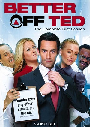 Постер к hd онлайн сериалу: Давай еще, Тэд/Better Off Ted / Везунчик Теди (2009)