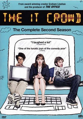 Постер к hd онлайн сериалу: Компьютерщики/The IT Crowd / Айтишники (2006)