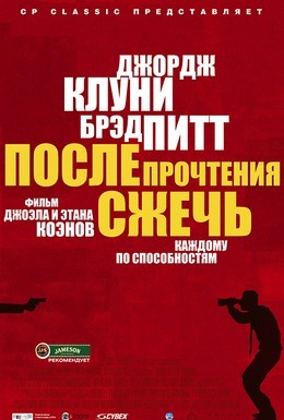 После Прочтения Сжечь (2008) Смотреть бесплатно